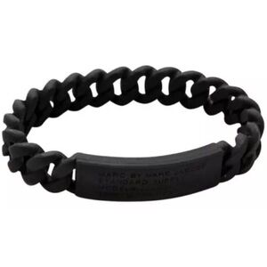 Marc by Marc Jacobs Black Silicone Bracelet